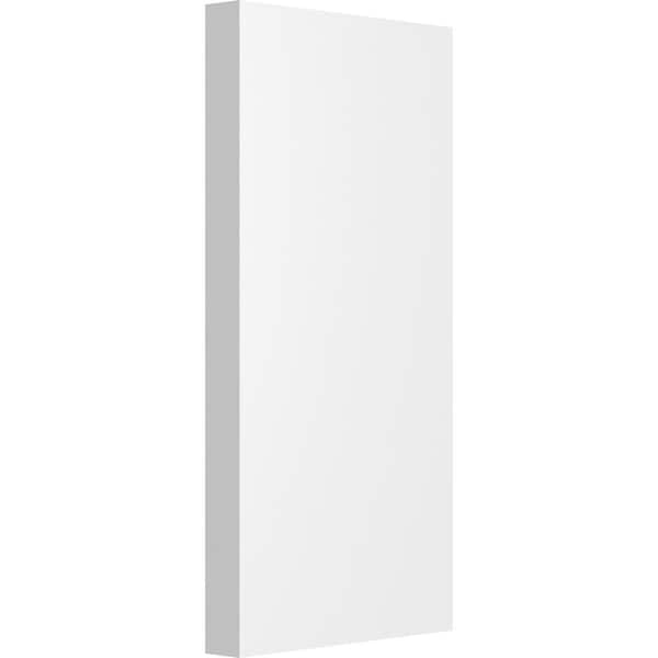 Ekena Millwork Standard Foster Plinth Block with Square Edge, 5"W x 10"H x 3/4"P PBP050X100X075FOS00 - main